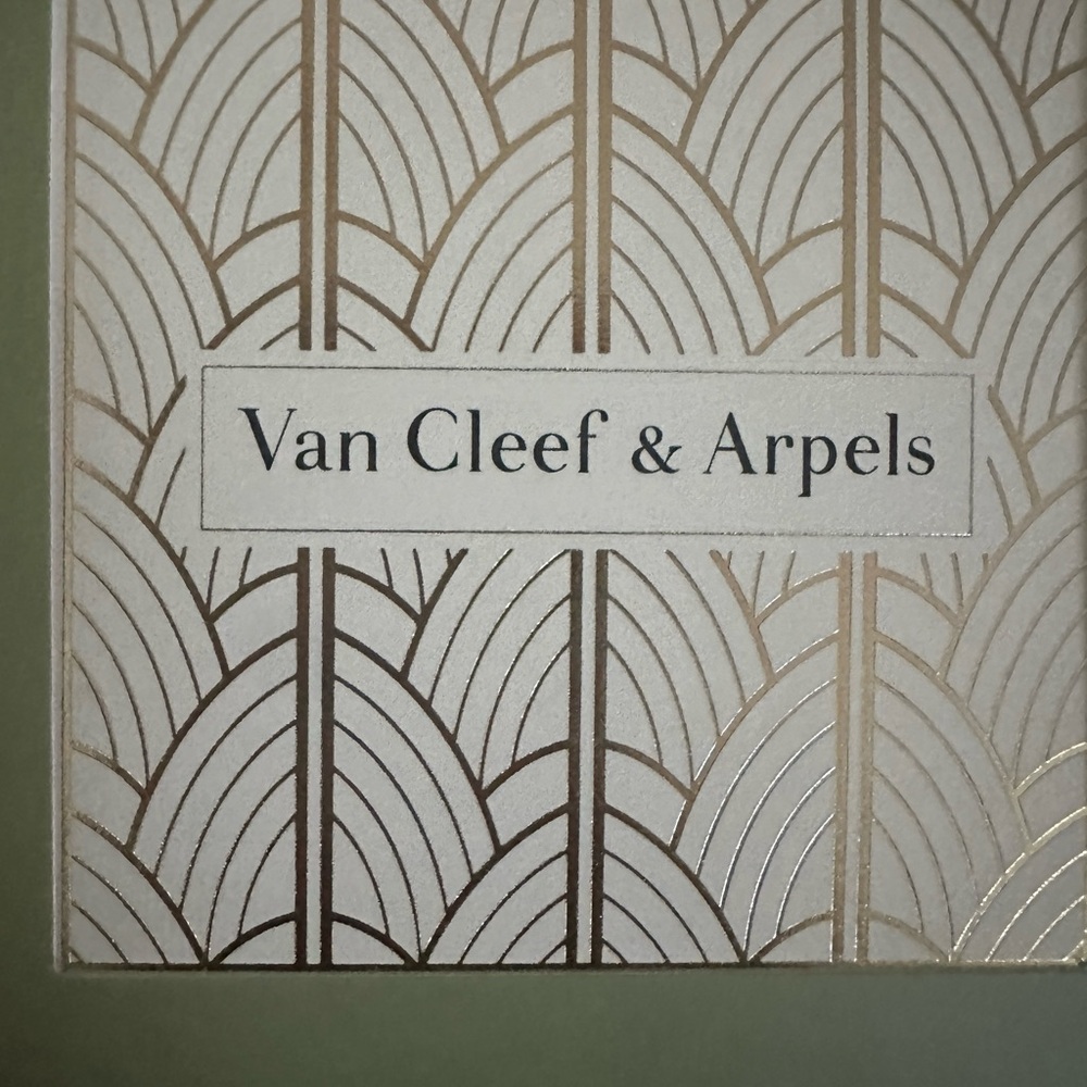 Authentic Van Cleef and Arpels cleaning clothes brand new